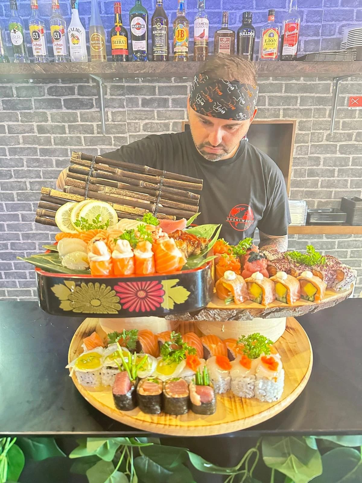 Seleção premium de sushi para eventos em Lisboa