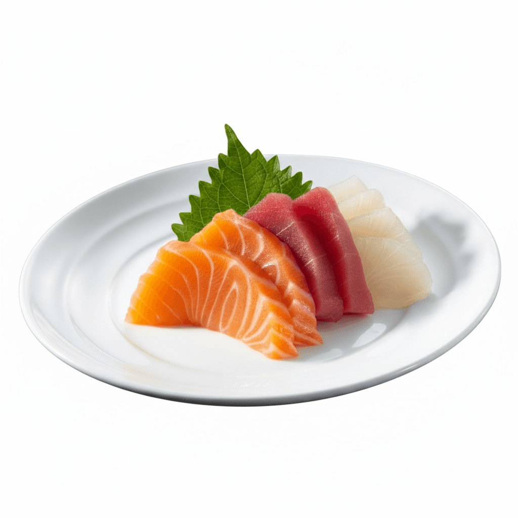 Sashimi Mix 15 Peças - Fatias de peixe variadas